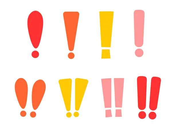 Ünlem işareti konuşma balonu ünlemi