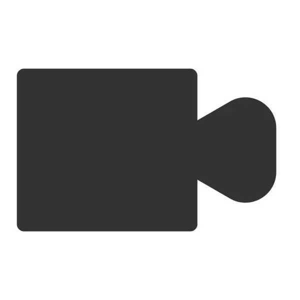 video kamera simgesi, basit simge