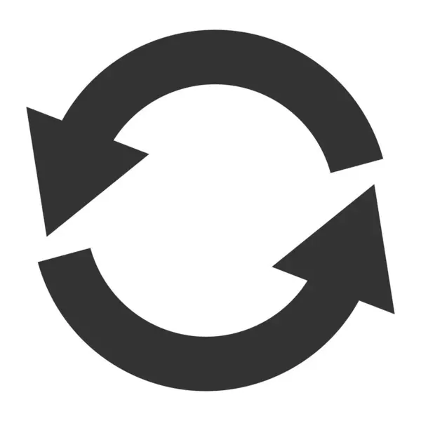 Dönen Oklar Dairesel Ok Simgesi Tekrarla