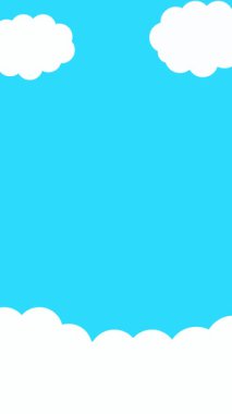 Mavi gökyüzünde uçan bir uçağın videosu