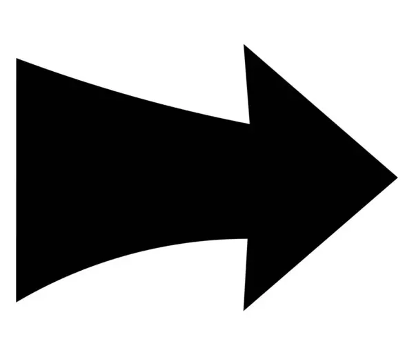 Basit ok simgesi _ siyah ok