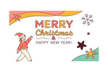 Happy New Year Festive Celebration with Sparkling Decorations clipart