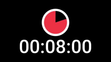 Zaman yönetimi, zaman projeleri, verimlilik, sunum slaytları veya geri sayım videoları için 10 saniyelik geri sayım zamanlayıcısı mükemmel