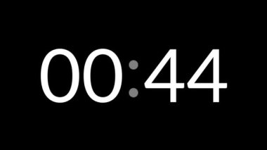 55 saniyelik geri sayım zamanlayıcısı zamanlayıcı, geri sayım, teknoloji, dijital saat, sunumlar için mükemmel