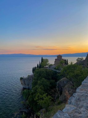Makedonya 'nın Ohri kentindeki Aziz John Manastırı