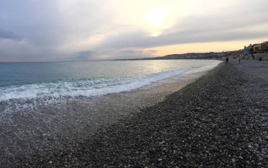 Güney Fransa 'nın güzelliği Monako ve Nice, Şubat' ta çekildi.