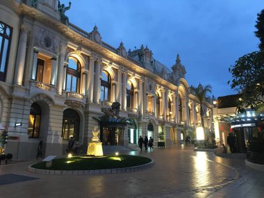 Güney Fransa 'nın güzelliği Monako ve Nice, Şubat' ta çekildi.