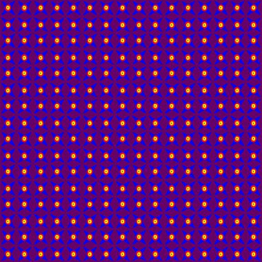 Tekrarlanan şekillerle soyut yaratıcı arkaplan