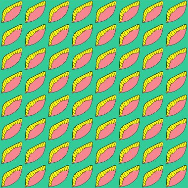 Muz ve karpuz deseni