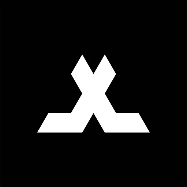 Начальная Иконка Логотипа Буквы — стоковый вектор