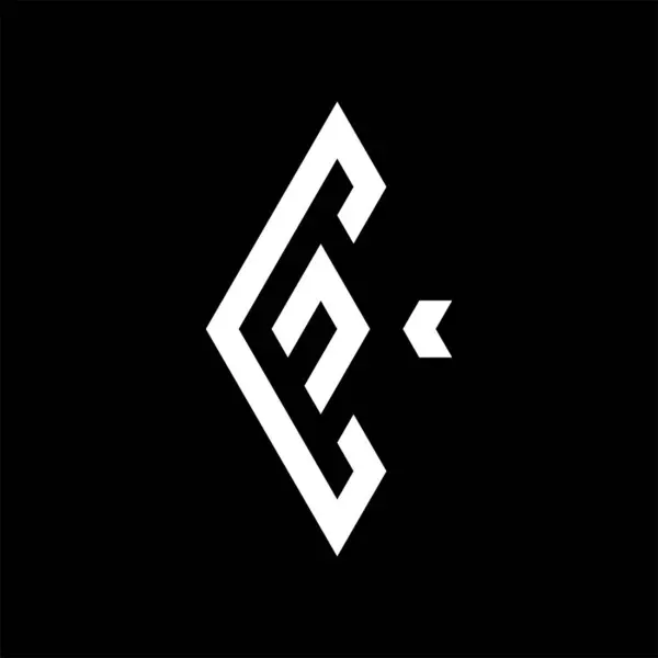 Шаблон Логотипа Начальная Буква — стоковый вектор