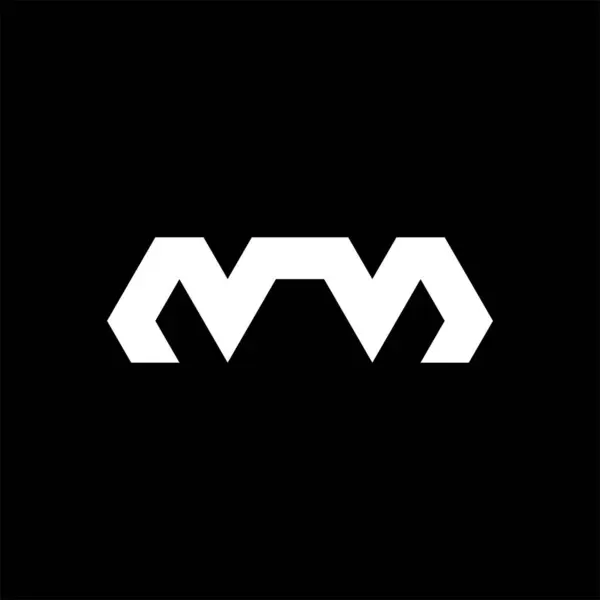 Litera Monogram Logo Projekt Wektor Szablon — Wektor stockowy