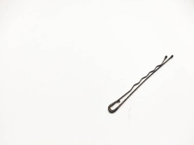 Beyaz arka planda metal çivi.