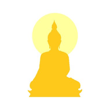 Buda'nın simgesi. vektör çizim