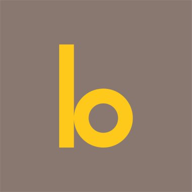 b & c harfi logo simgesi