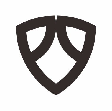shield logo vector template clipart