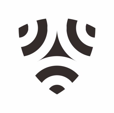 WiFi sinyal simge vektör web ve mobil uygulaması tasarımı, Wifi sinyal logo kavramı için izole üzerinde beyaz arka plan