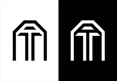 Siyah beyaz arkaplanda iki bayrak simgesi izole edildi. vektör, resimleme