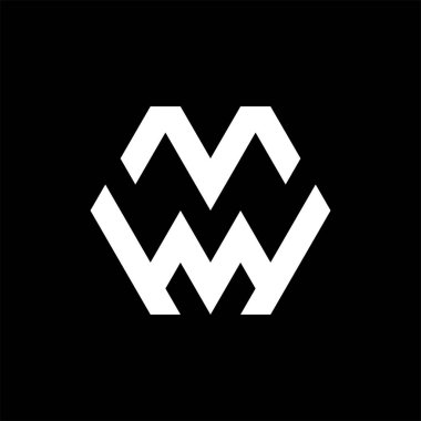 İlk harf logo tasarımı, logo şablonu simgesi