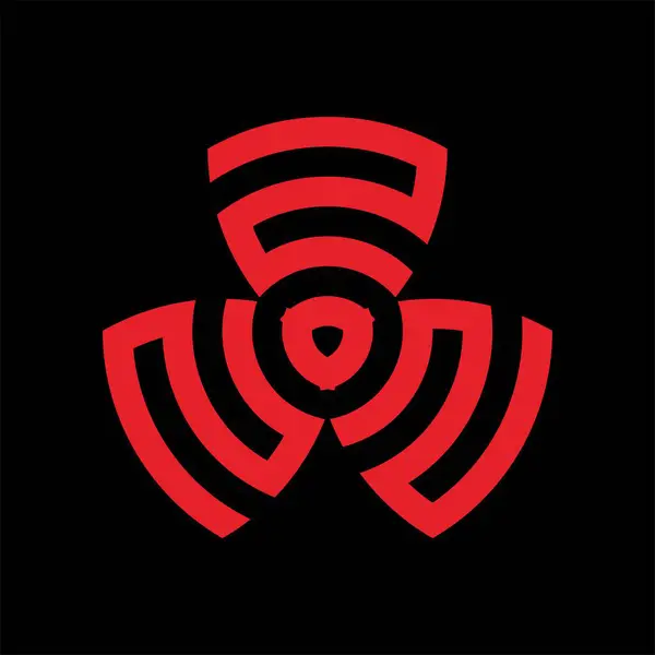 Wifi Εικονίδιο Σχεδιασμό Λογότυπο Διάνυσμα Πρότυπο Εικονογράφηση — Διανυσματικό Αρχείο