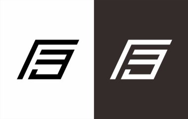 Harf e monogram logo tasarımı. Vektör logoti. monogram amblem işareti.