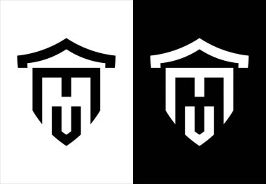 kalkan simge seti. vektör çizim