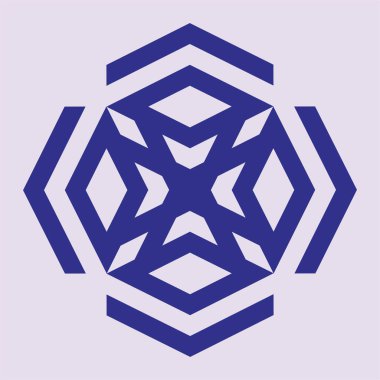 Bir yıldızın vektör illüstrasyonu