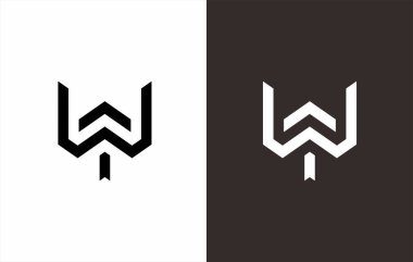 İlk harf w logo tasarımı