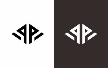 Modern logo harfleri. Yaratıcı logo tasarımı. monogram - e ve monogram