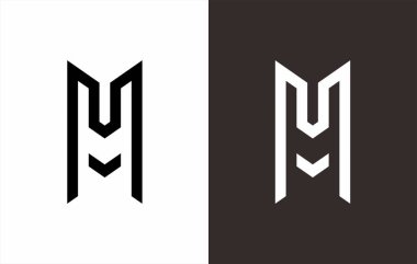 Yaratıcı harfler ilk logo logosu. Bu soyut bir şey olacak. Yaratıcı harfler bu şekilde. ilk olarak hangi şirket veya marka için monogram