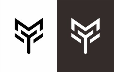 İlk harf m logo tasarımı