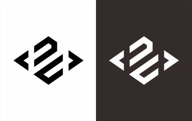 Creative Letter F Logo Tasarım Şablonu.