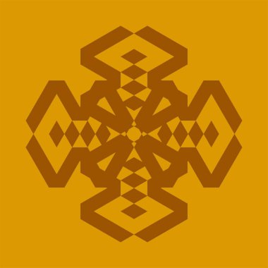 Soyut geometrik tasarım. vektör deseni