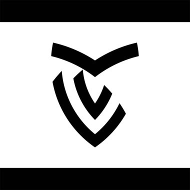 İlk c logo tasarım vektör şablonu. yaratıcı soyut harf c