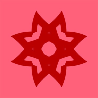 Vektör simgesi bir çiçek