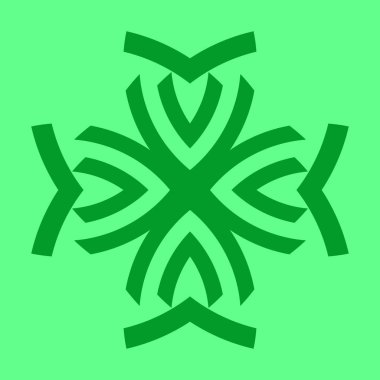 Kar tanesi ikonu. Web için kar tanesi vektör simgesinin basit çizimi