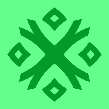 Oryantal yuvarlak desen için eşsiz bir mandala, gizemli motif tasarımı soyut egzotik arka plan. fantastik fraktal tasarım, dijital sanat, parlayan geometrik doku.