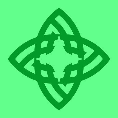 soyut geometrik şekil, yıldız, vektör