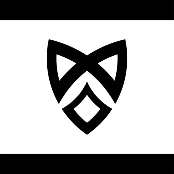 Kalkan vektör simgesi logosu