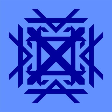 geometrik desen vektör çizim