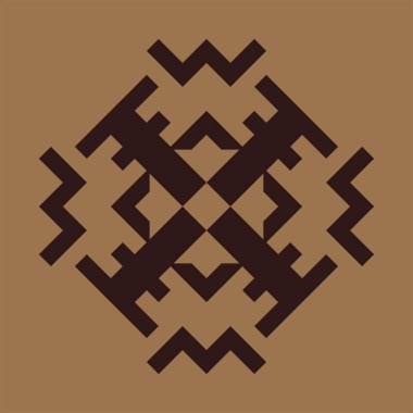 vektör modern soyut geometri deseni