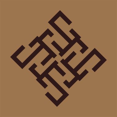 Labirent labirenti. vektör illüstrasyonu.