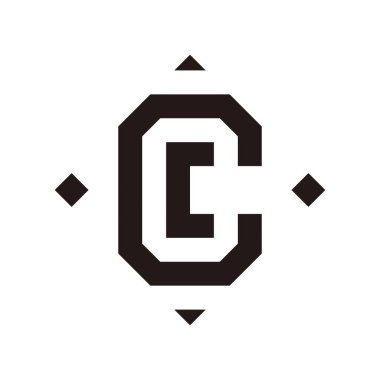 n harfi monogram tasarım şablonu. ilk harf vektörü