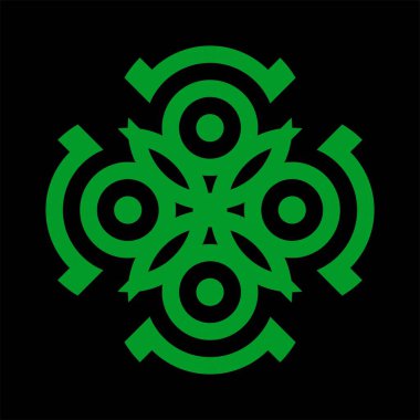 soyut geometrik sembol, simge ve grafik vektör illüstrasyon tasarımı stok vektör illüstrasyonu, klip- sanat grafikleri