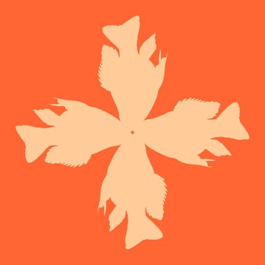 Çiçek arkaplanının vektör çizimi