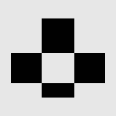 vektör piksel sanatı izole edilmiş simge