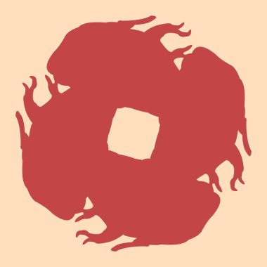 ateş vektör illüstrasyonu