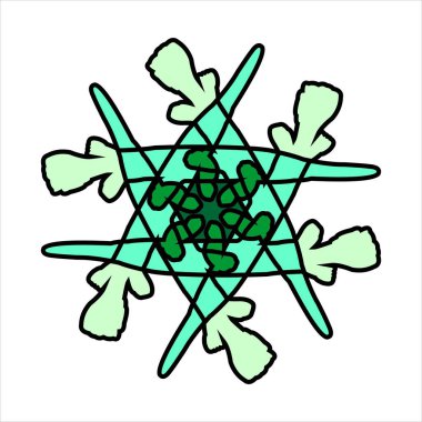 Renk kombinasyonlu soyut desenli seramik veya fayans vektör tasarımı