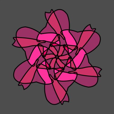 Gri arkaplanlı renkli seramik tasarım