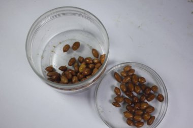 Kızarmış fıstık çıtır çıtır ve lezzetli olur..